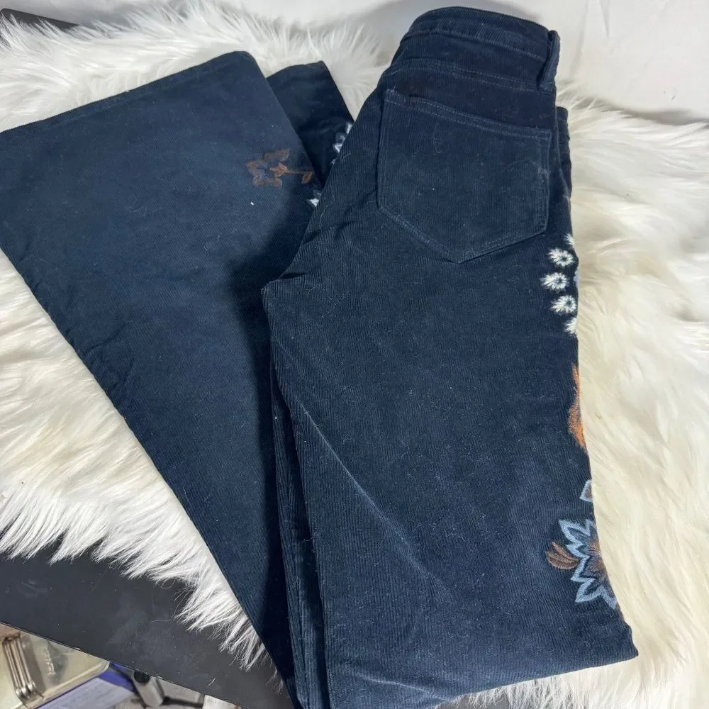 Driftwood‎ X Free People Women's NWT Farrah Moody Paisley Flare Pants Sz 25